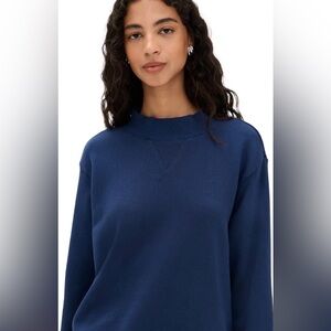 PARKE NAVY MOCKNECK